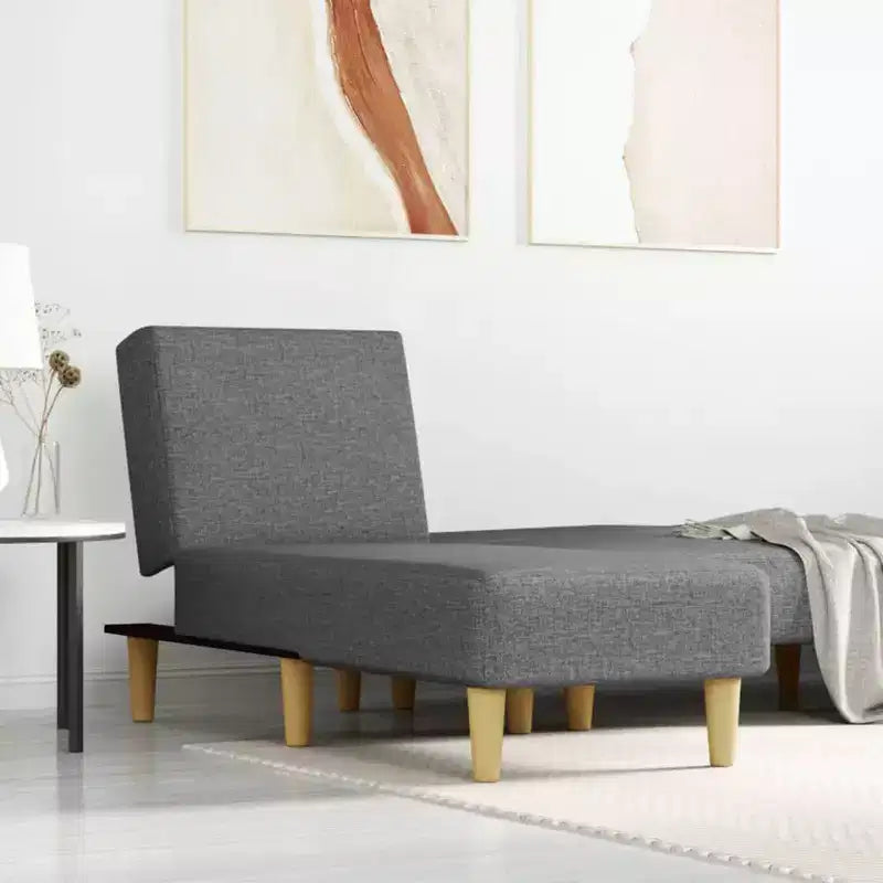 Chaise Longue Divano Moderno Poltrona Letto Sedia da Salotto Velluto