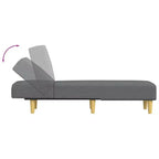 Chaise Longue Divano Moderno Poltrona Letto Sedia da Salotto Velluto