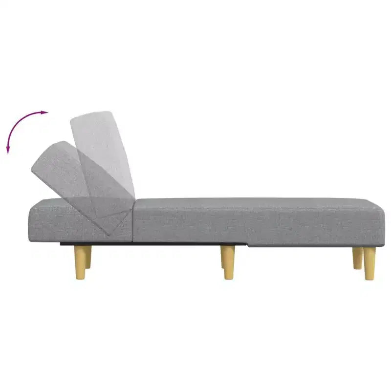 Chaise Longue Divano Moderno Poltrona Letto Sedia da Salotto Velluto