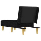 Chaise Longue Divano Moderno Poltrona Letto Sedia da Salotto Velluto