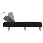 Chaise Longue Divano Moderno Poltrona Letto Sedia da Salotto Velluto