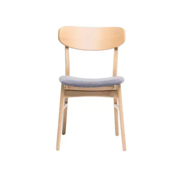 Set da pranzo Iriat Mid Century Modern 5 pezzi in legno rivestito in tessuto