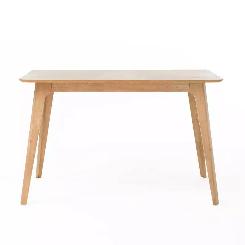 Set da pranzo Iriat Mid Century Modern 5 pezzi in legno rivestito in tessuto