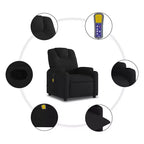 Poltrona reclinabile 100% poliestere, metallo, compensato Singolo
