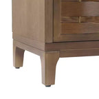 Credenza/mobile basso 4 ante Gree da 149,86 cm, stile moderno di metà secolo, tessitura 3D