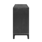 Credenza/mobile basso 4 ante Gree da 149,86 cm, stile moderno di metà secolo, tessitura 3D