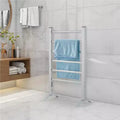 6-Bar Towel Warmer, Freestanding or Wall Mounted Bathroom Heater,Plug-in Towel Rack, IP56 Waterproof for Bathroom, Spa